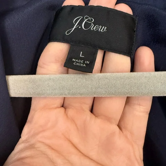 J. Crew Classic Navy Midi Dress - Picture 3 of 4